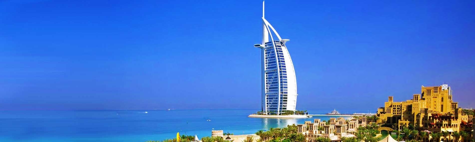 Burj Al Arab and the Dubai coastline